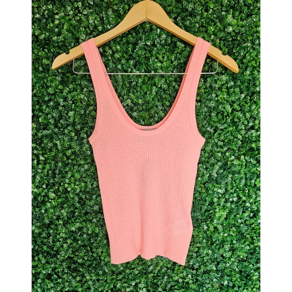 J.Crew Featherweight cashmere ribbed tank top - Picture 5 of 10